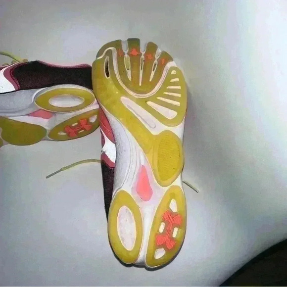 UNDER ARMOUR MICRO 4D FOAM MPZ SNEAKERS ORANGE SIZE 9.5 For Woman! - Picture 7 of 9